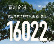 <strong>岚图汽车2月交付8013辆 同比增长1</strong>