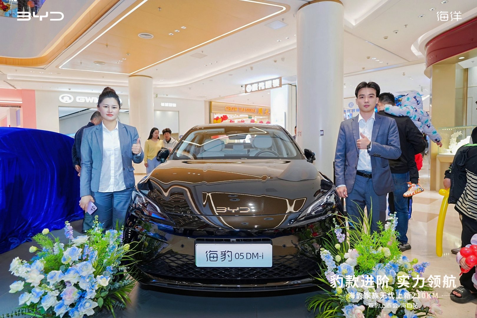 <strong>海豹05DM-i与海豹06DM-i超享版双车上</strong>